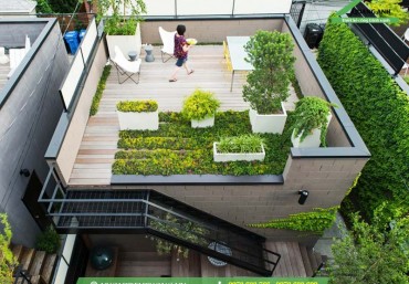 Những xu hướng thiết kế vườn trên mái dành cho ngôi nhà Việt