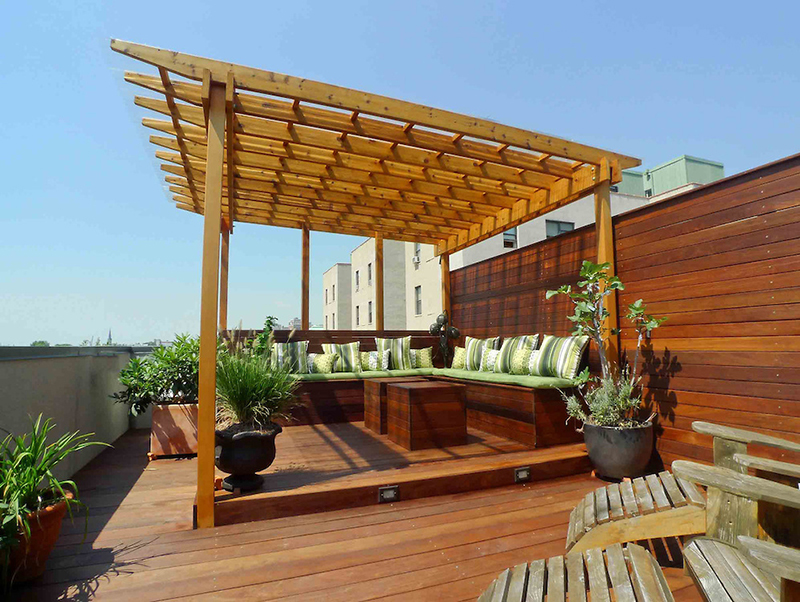 Vườn trên sân thượng tạo khác biệt cho kiến trúc độc đáo ngôi nhà của bạn