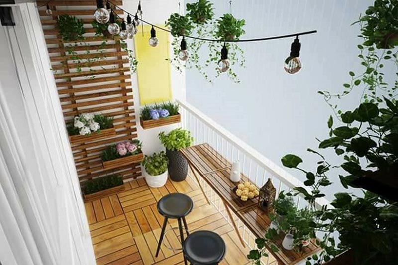 Thiết kế sân vườn cho các căn hộ chung cư